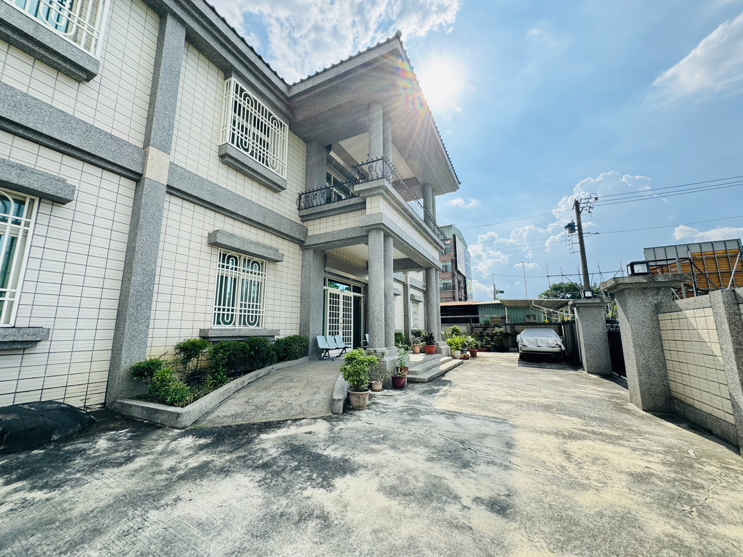 近忠孝路.屏東中學.大坪數自建豪派四車墅.企業總部