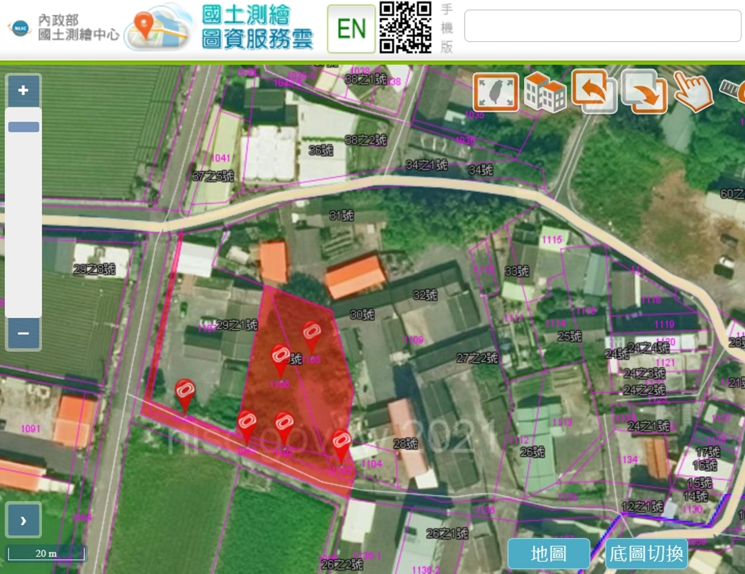 東勢同安漂亮臨路建地，建照申請中