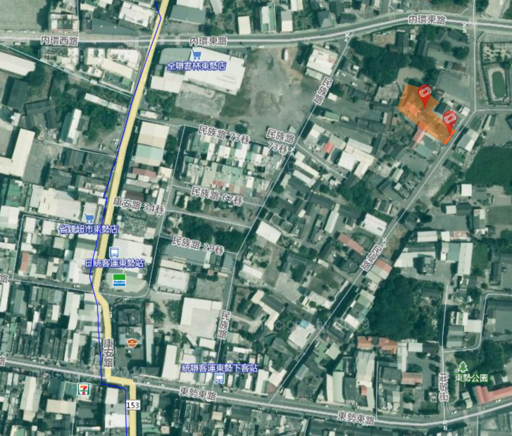 東勢近三百坪住宅用地