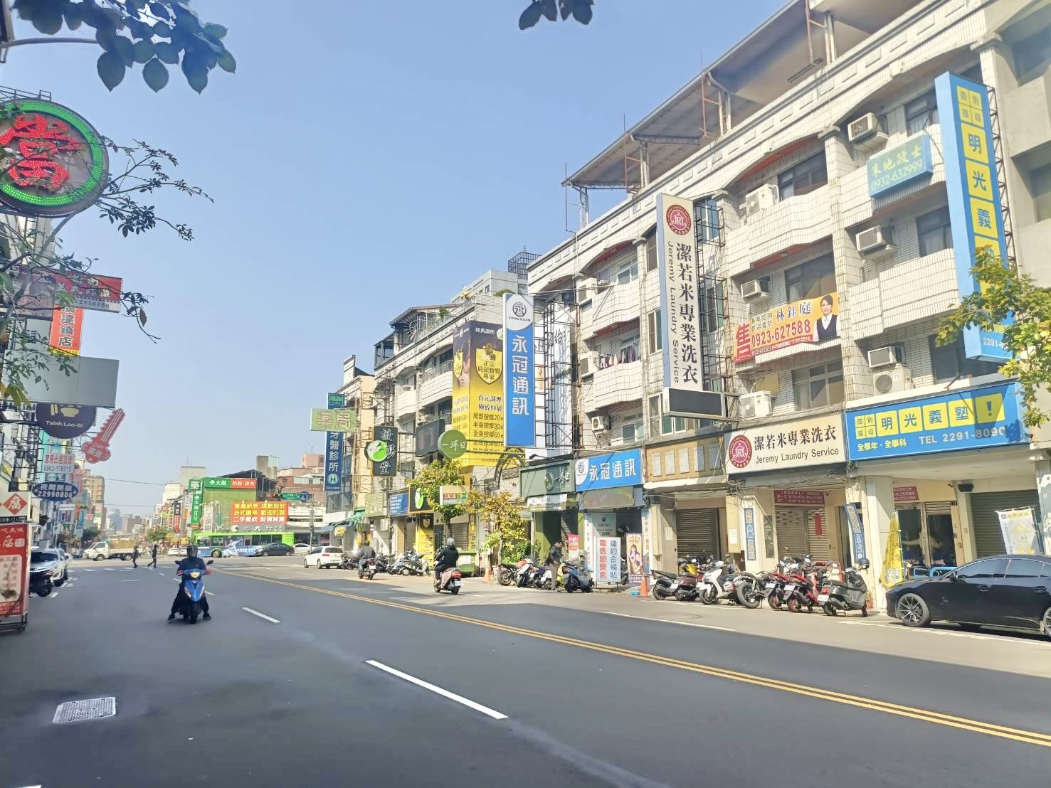 正漢口、中清路20米路捷運金透店