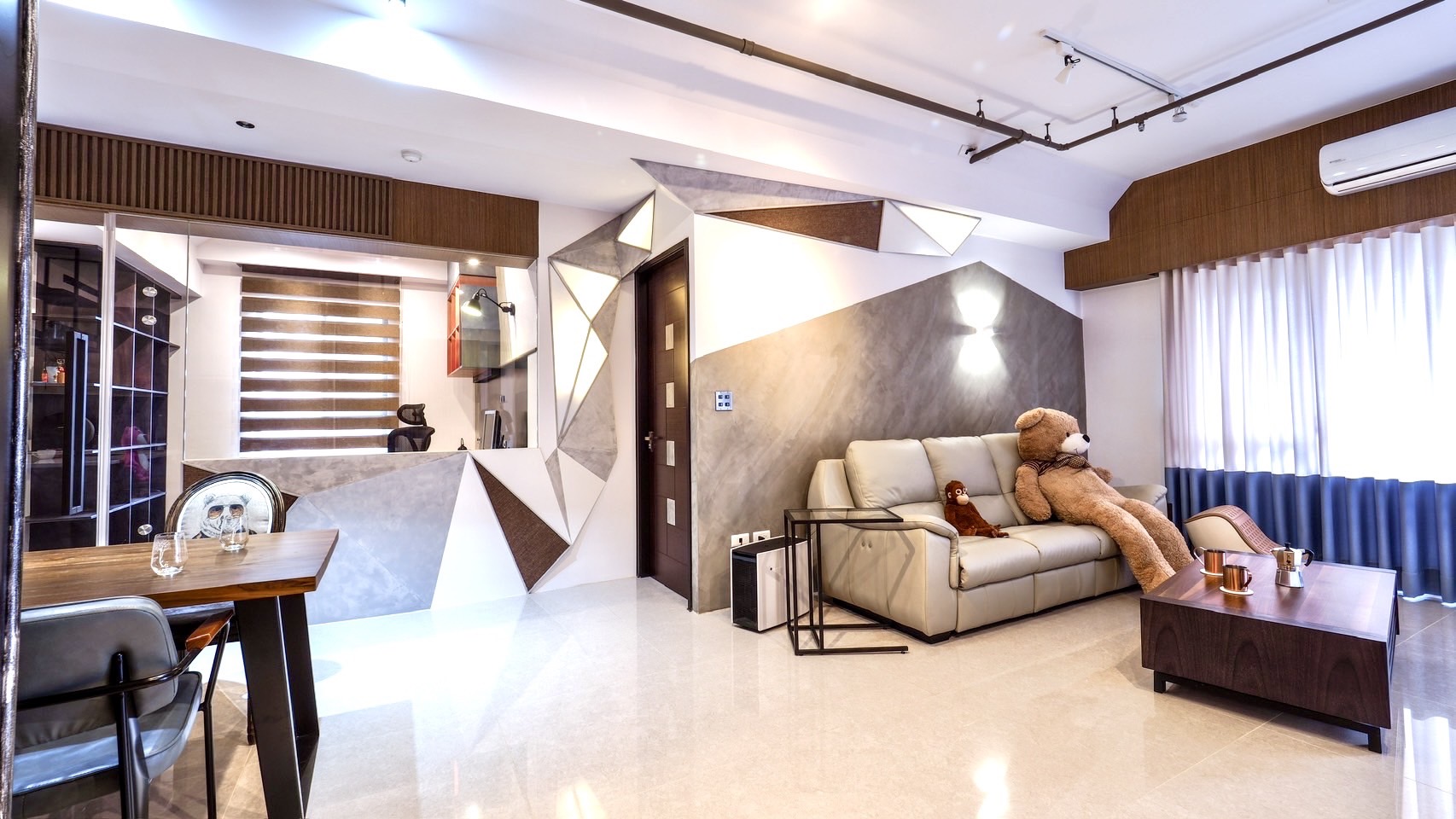 大城雲杉｜大三房公園視野裝潢美宅