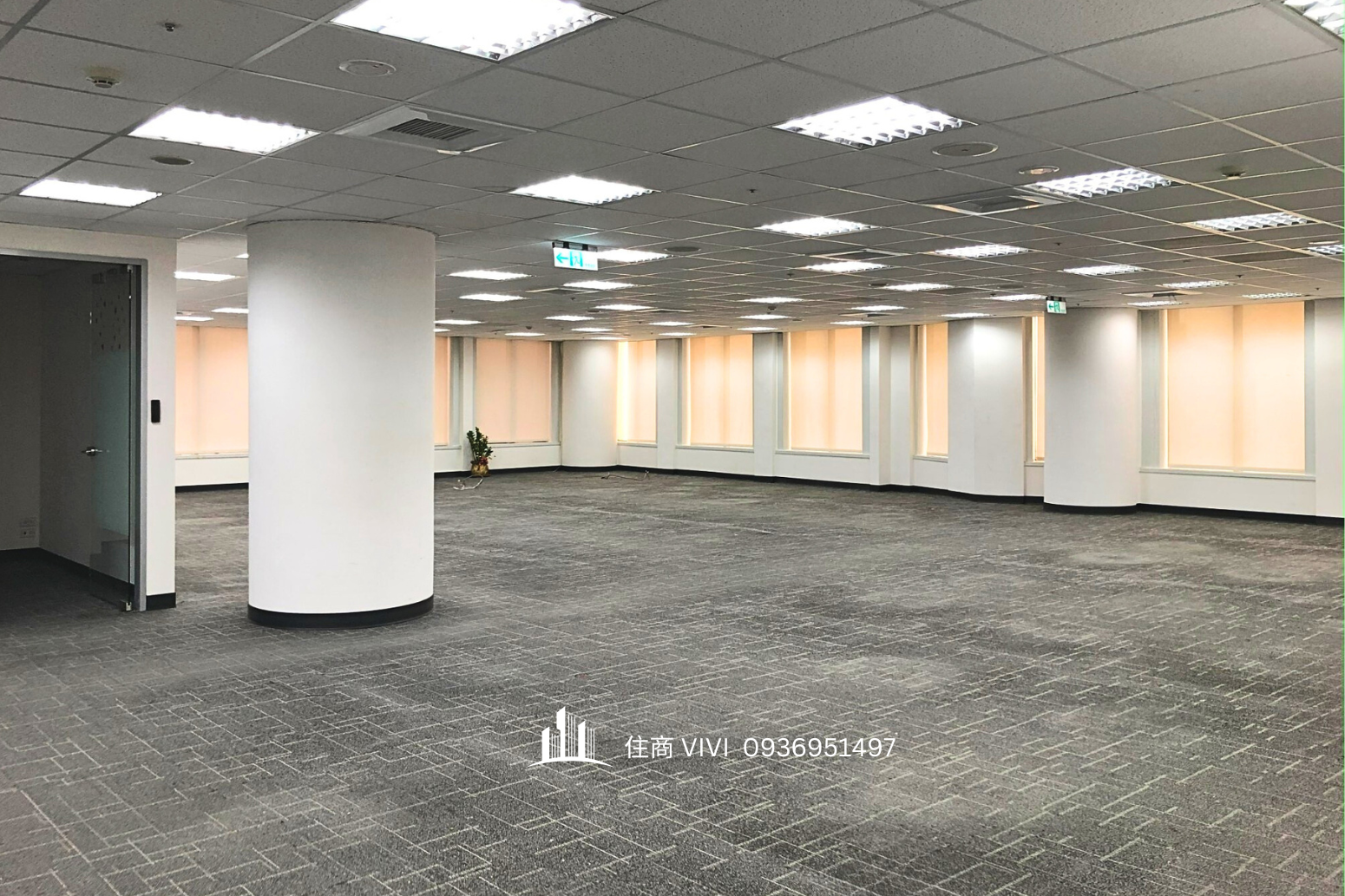 民權大道高樓豪景商辦 | 室內150坪⬆︎