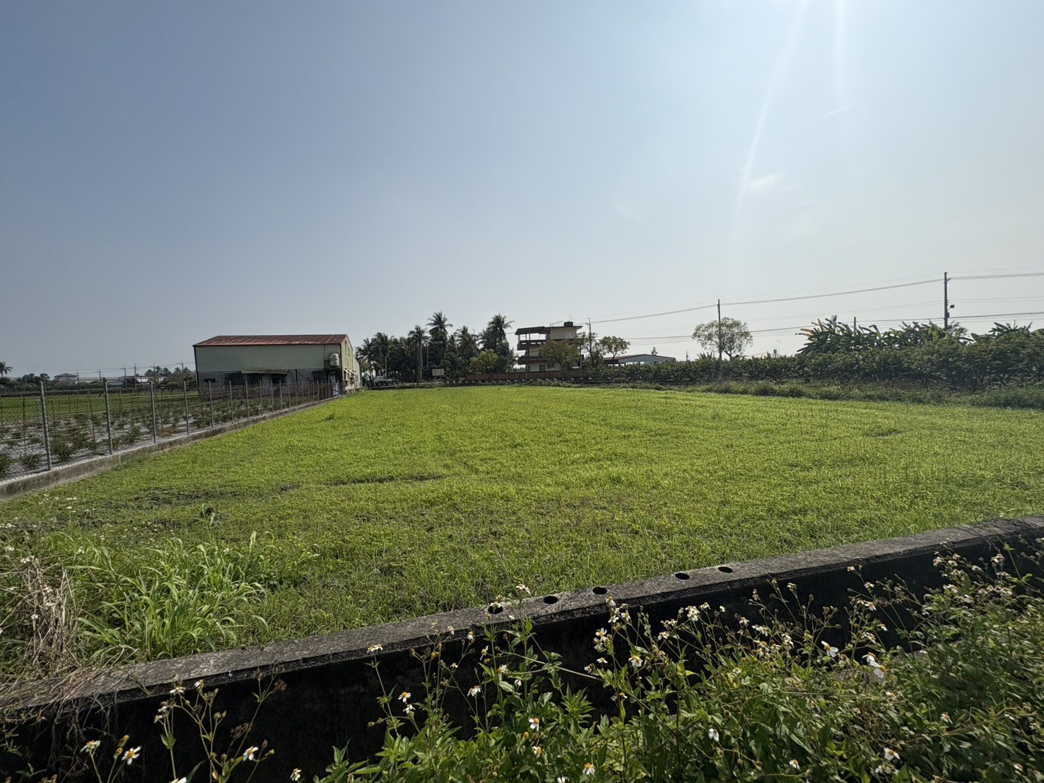 ★高雄美濃★中壇雙面臨路美農地｜地形美