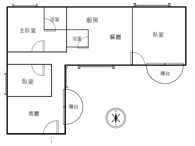格局圖